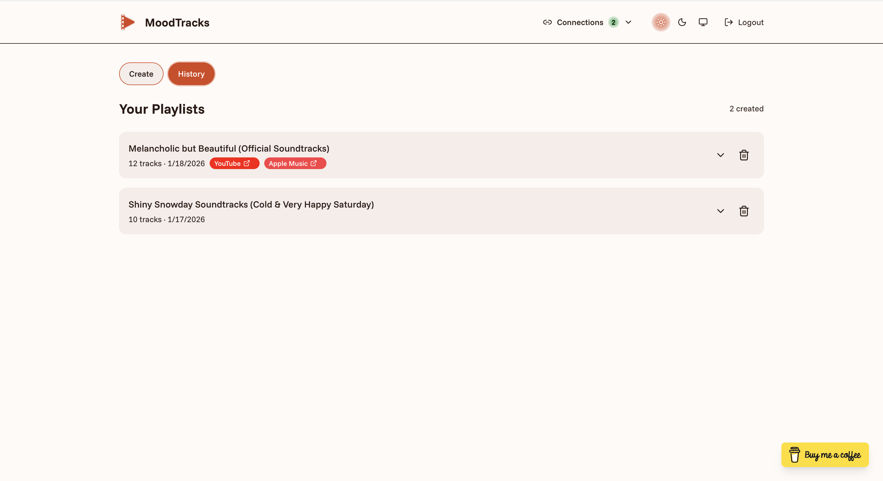 MoodTracks gallery image