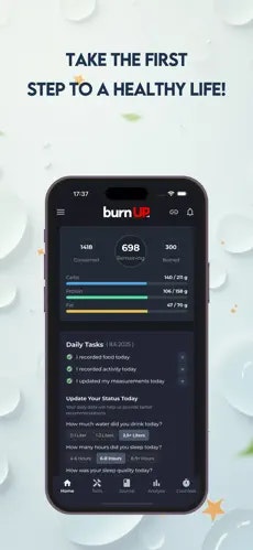 Media Burnup - Trợ lý Thể dục & Dinh dưỡng được cung cấp năng lượng AI 11