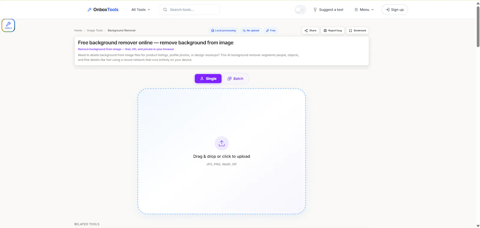 OnBoxTools screenshot 4