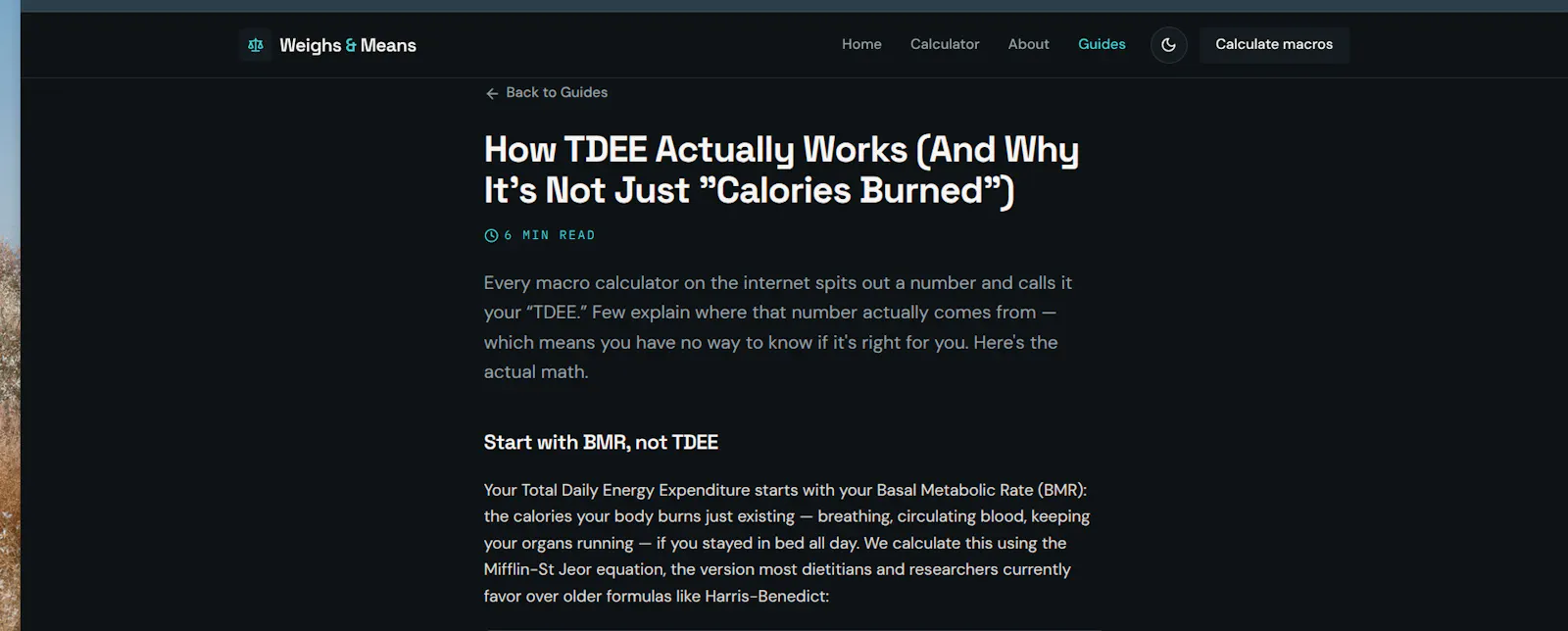 Weighs & Means screenshot 2