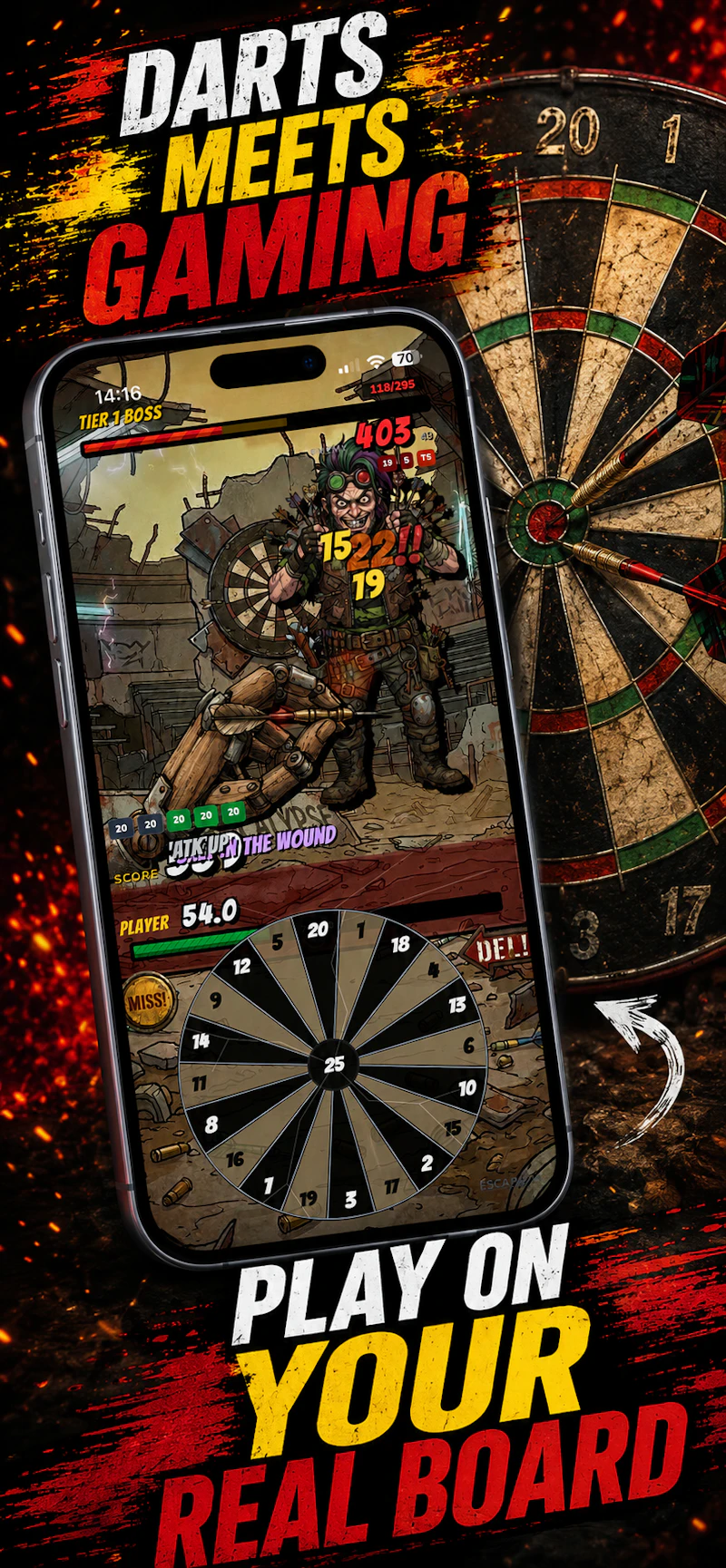 Tungsten Trials: Darts RPG screenshot 2
