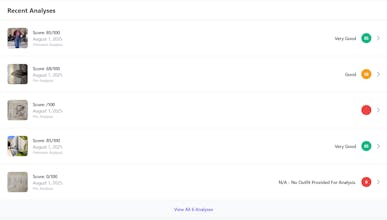 OutfitScore Pro gallery image