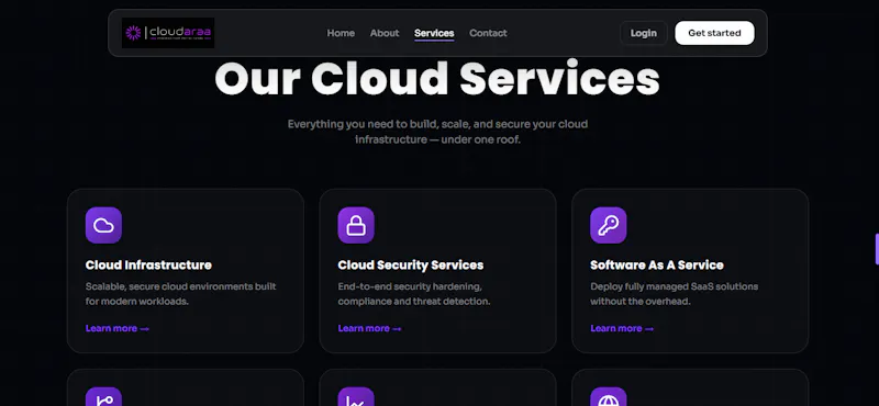 Cloudaraa screenshot 1