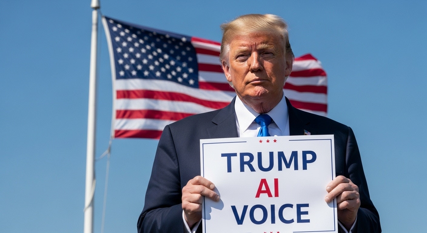 Trump AI ses jeneratörü - Başkan Trump'ın sesini ve videolarını oluşturun medya 2