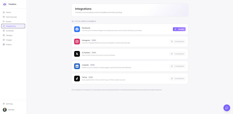 Feedora.io screenshot 4