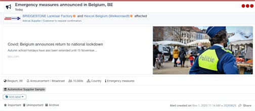 Prewave - predictive risk intelligence gallery image