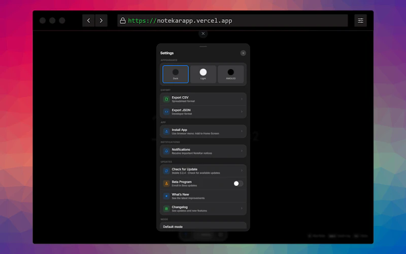 NoteKar screenshot 3