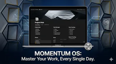 Momentum OS Task Manager & Daily product gallery image