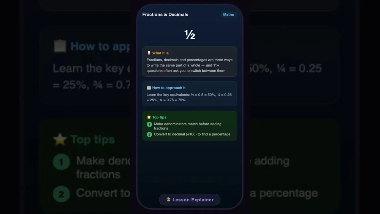 Strive with Leo — 11+ Exam App gallery image