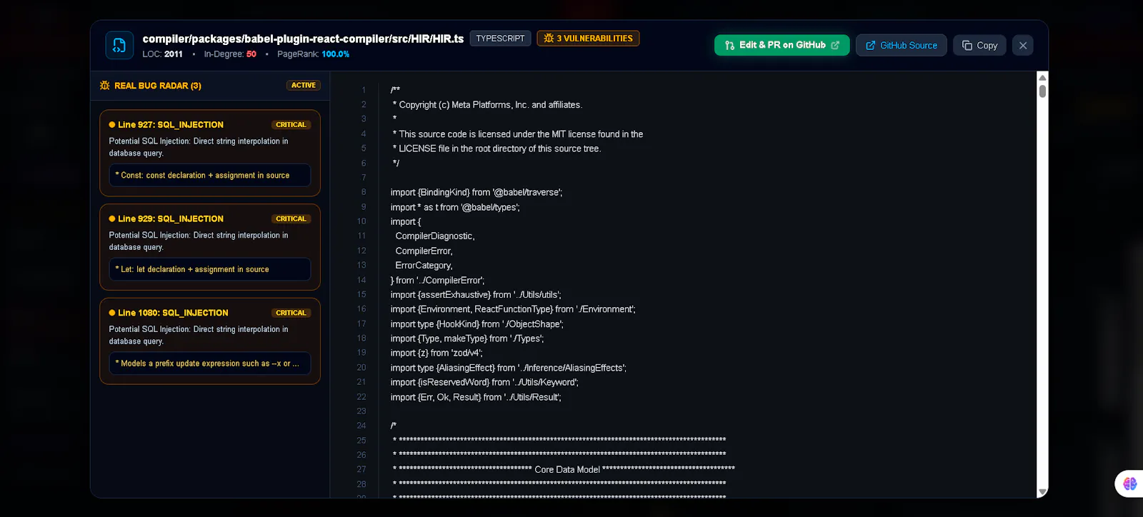 GitBlast screenshot 2
