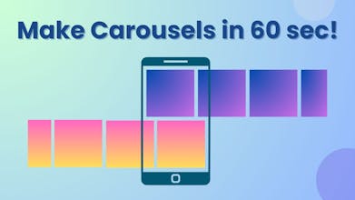 使用我们出色的AI工具，将LinkedIn Carousel内容、设计、颜色等无缝定制到您的偏好中。