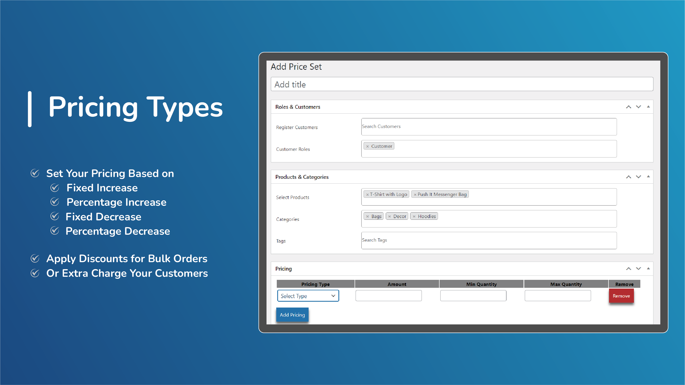 WooCommerce Role Based Pricing media 3