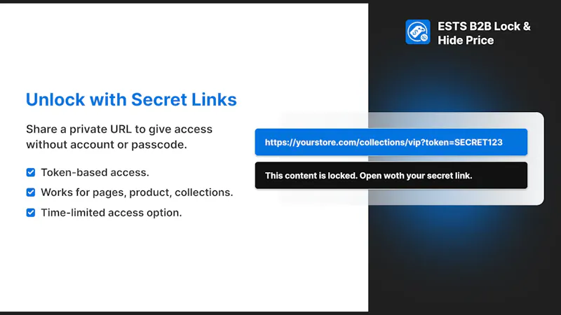 B2B Lock & Hide Price for Shopify screenshot 4