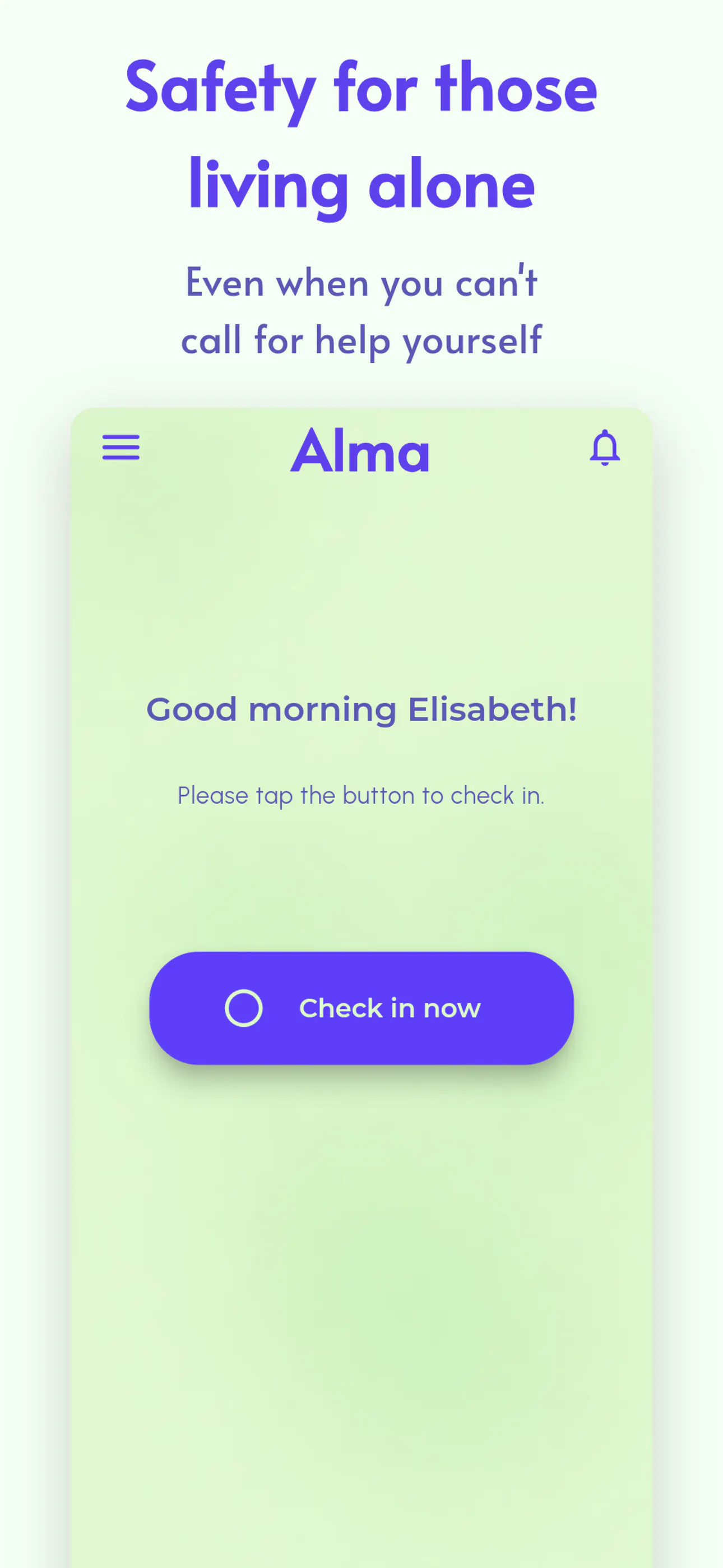 Alma Safety Check-In gallery image