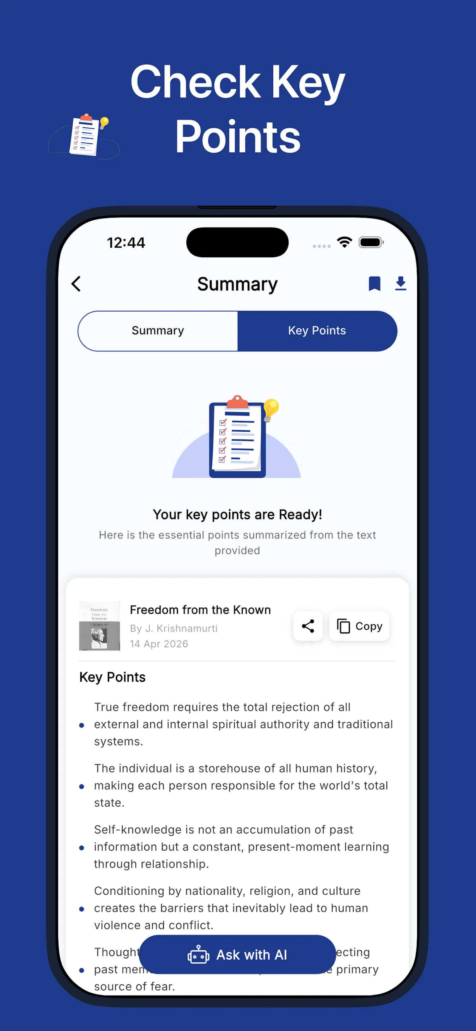 AI Book Summary And PDF Chat screenshot 4