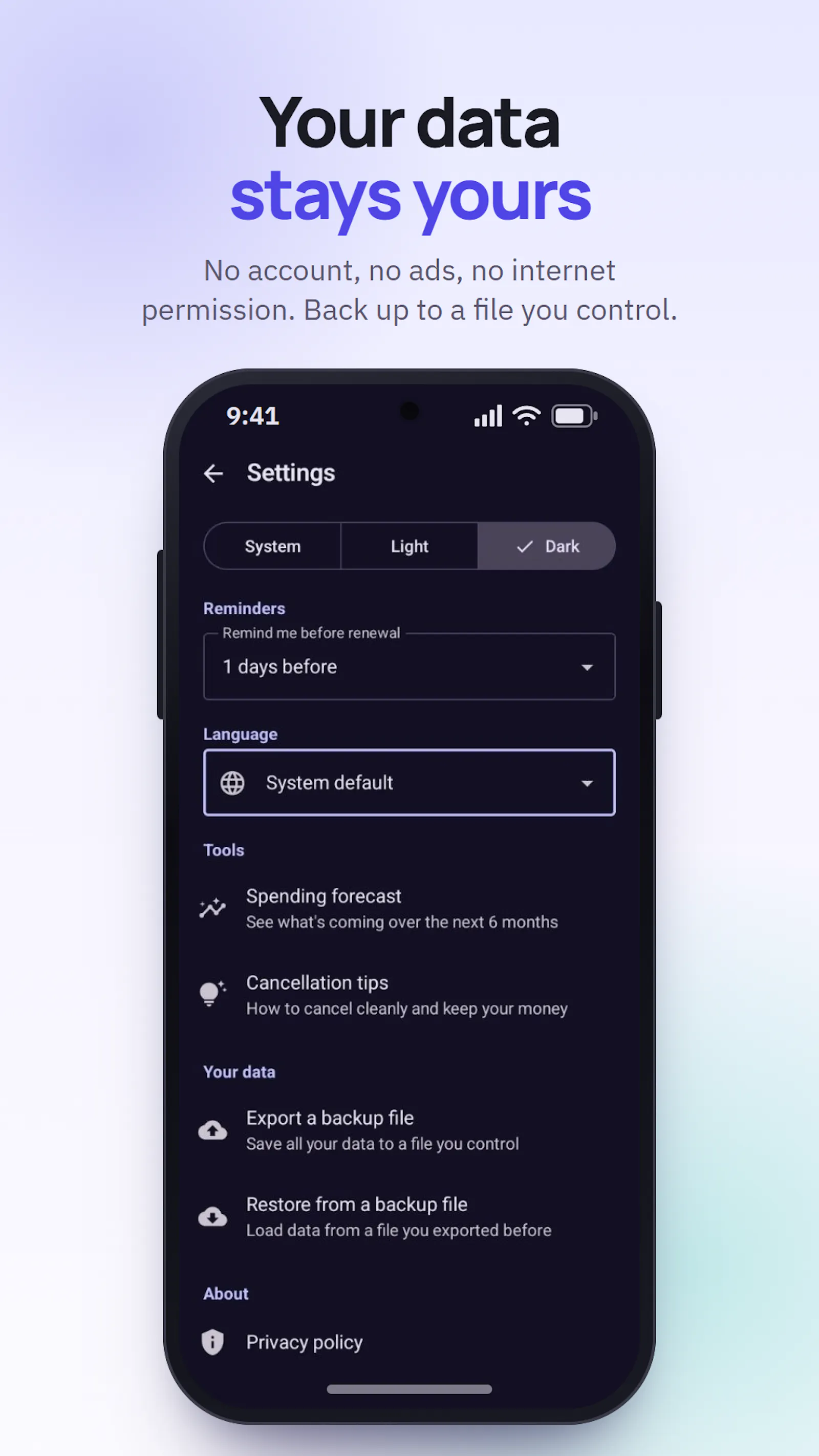 SubSentry Subscription Tracker screenshot 4