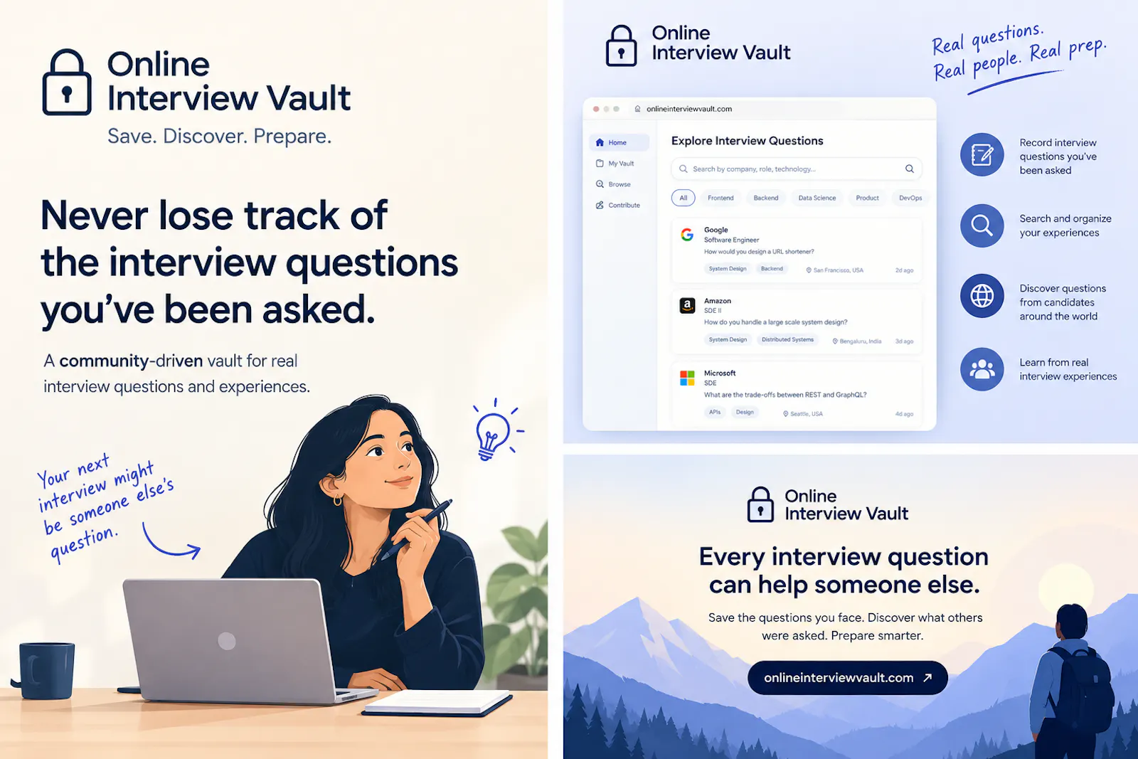 Online Interview Vault screenshot 3