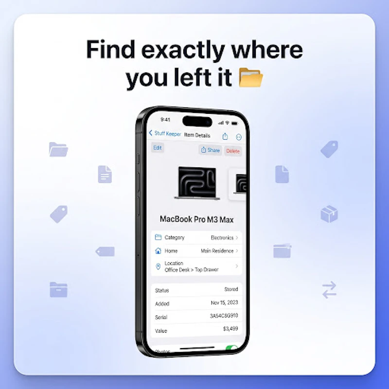 Smart Stuff Keeper screenshot 6