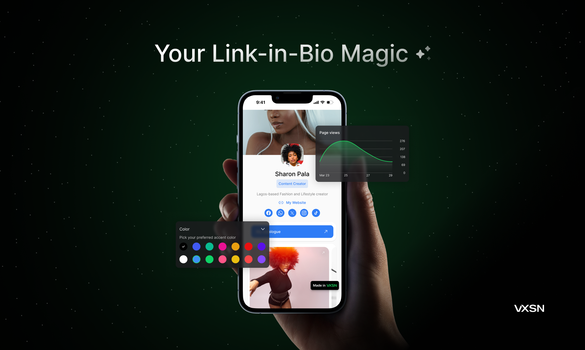 VXSN - Je link-in-bio magic✨ media 1