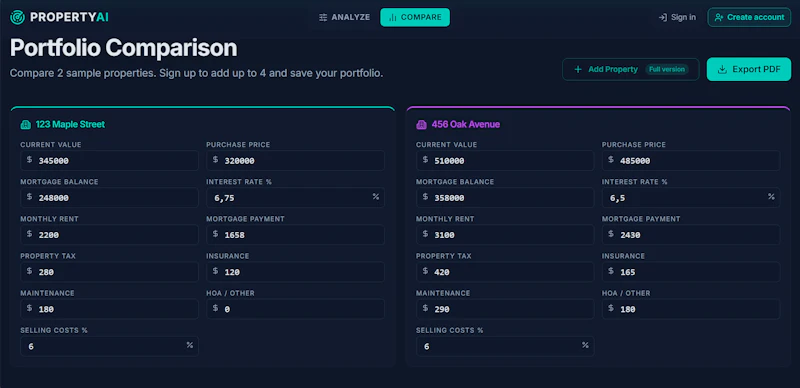 PropertyAI 2.0 screenshot 2