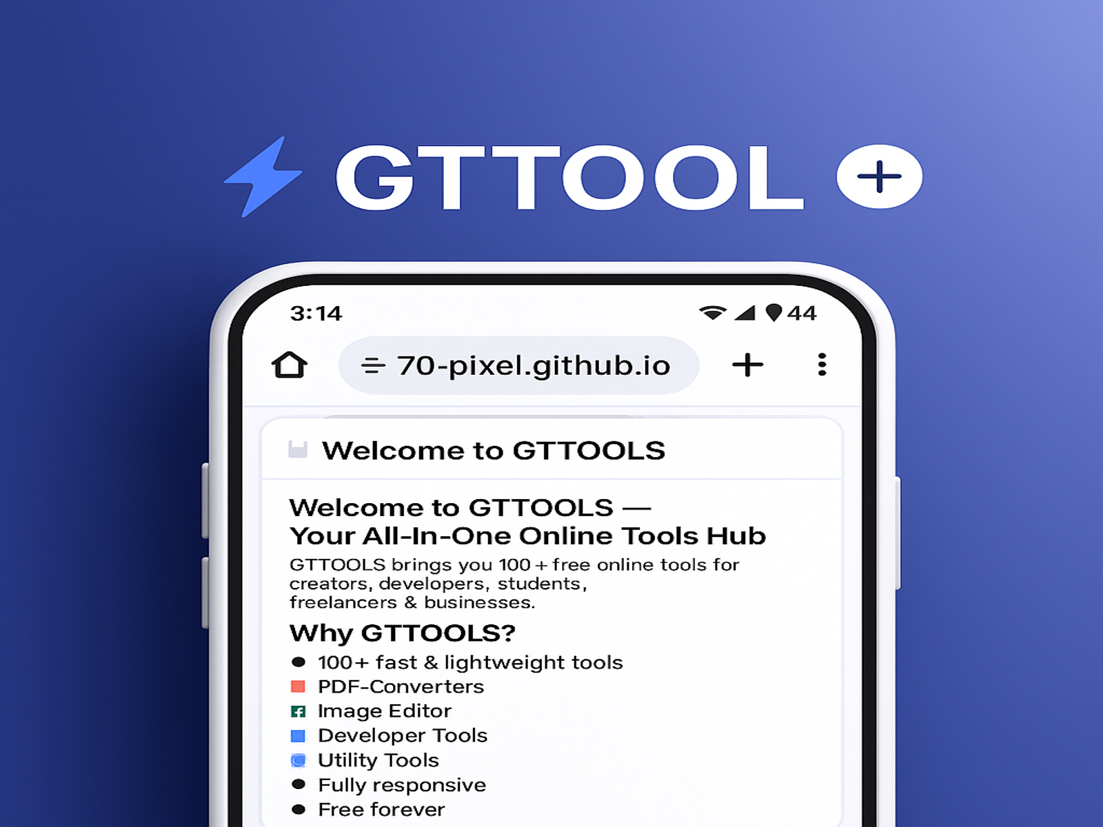 GTTOOLS - Screenshot 2 showing product features and functionality