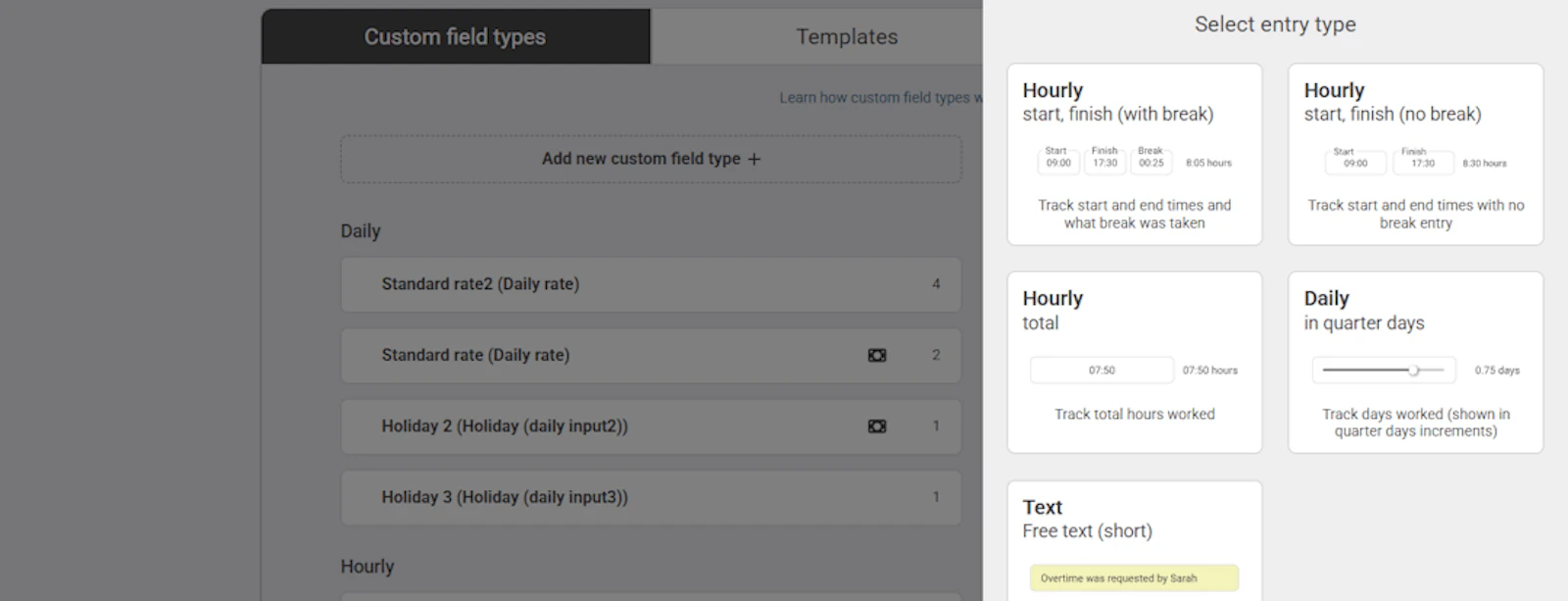 SaveTrees Online Timesheets screenshot 5