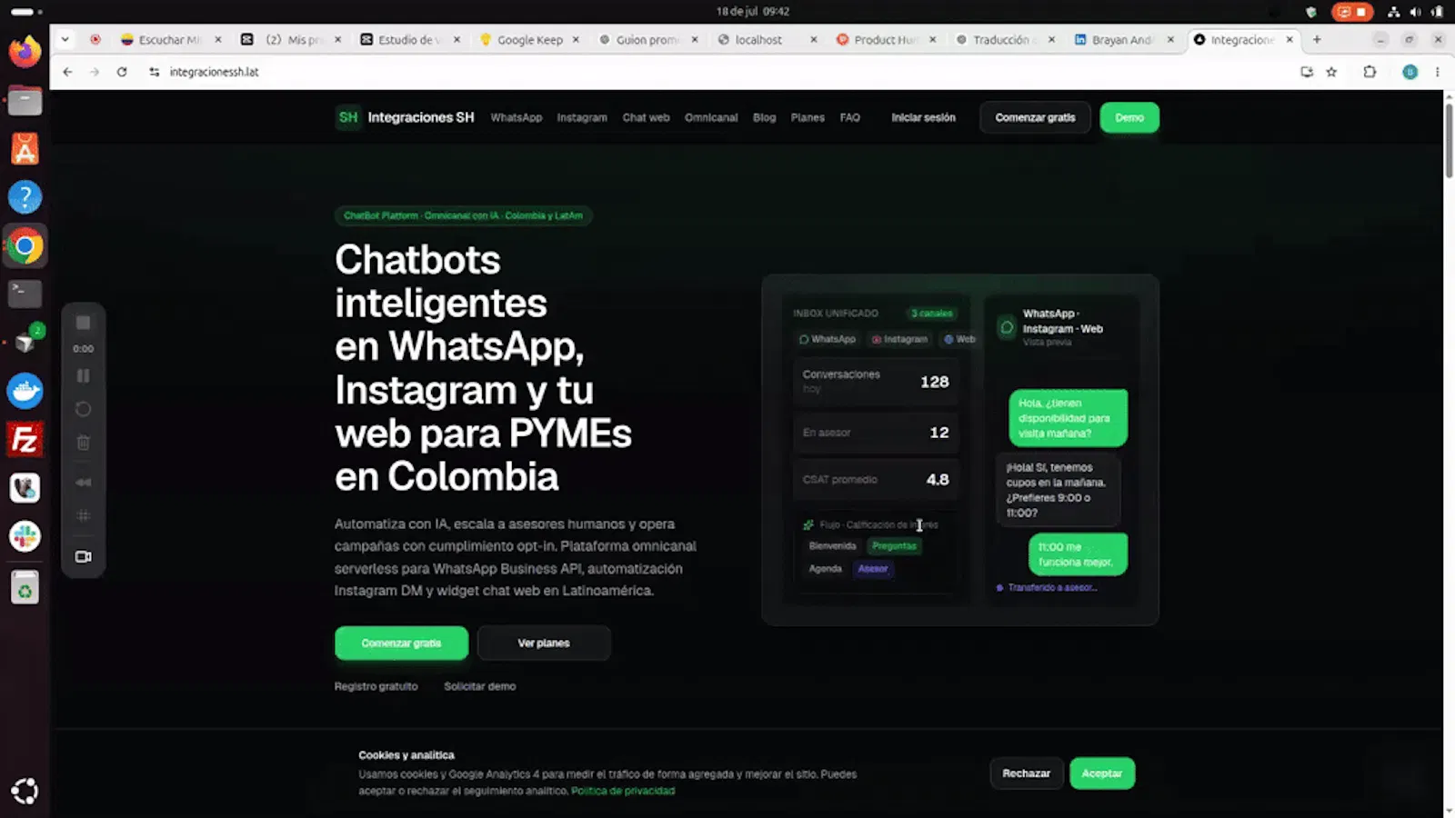 Integraciones SH screenshot 1 (video preview)