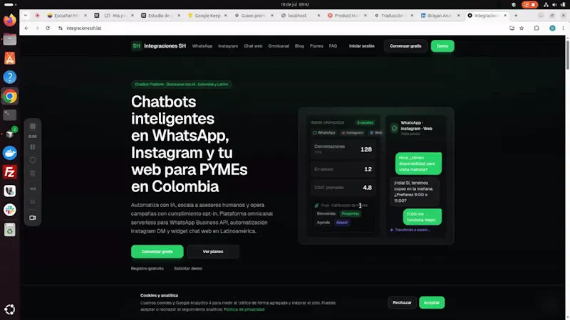 Integraciones SH screenshot 1 (video preview)