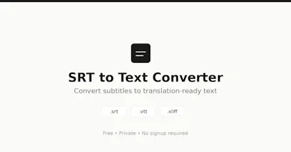 SubtitleToText gallery image