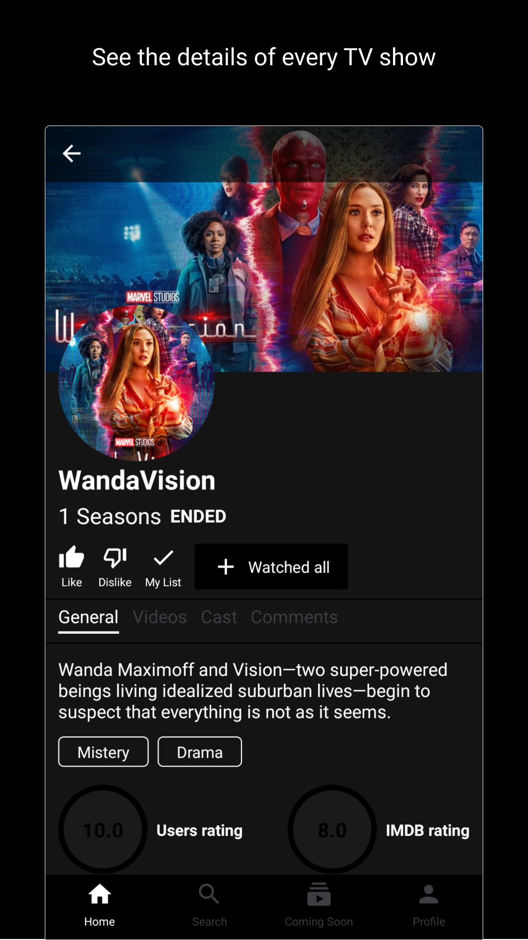CineHub: Movies & TV Shows Tracker gallery image