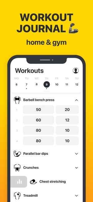 Gym Record App gallery image