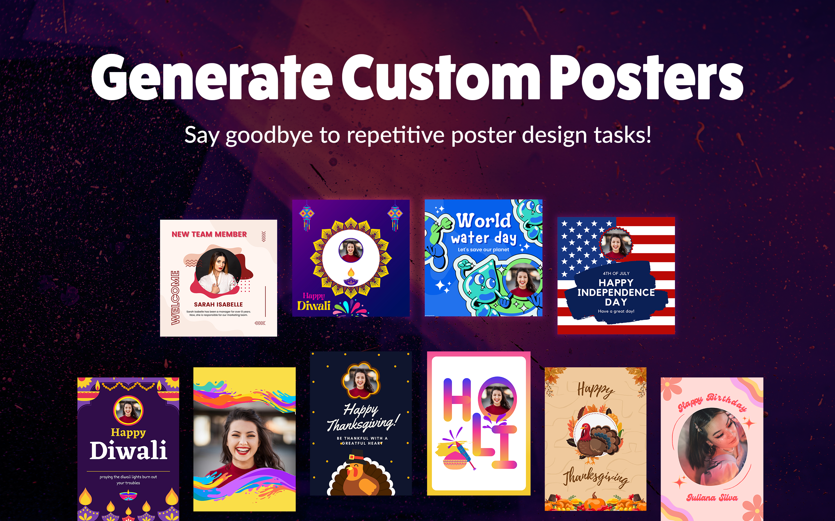 Mídia 1 de Makepester - Automatizar a criação de pôster repetitivo com apenas um clique