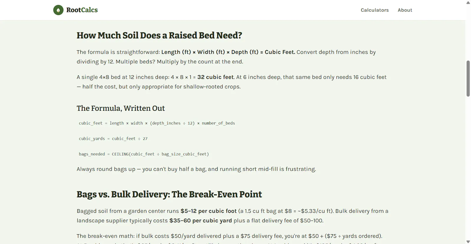 RootCalcs screenshot 6