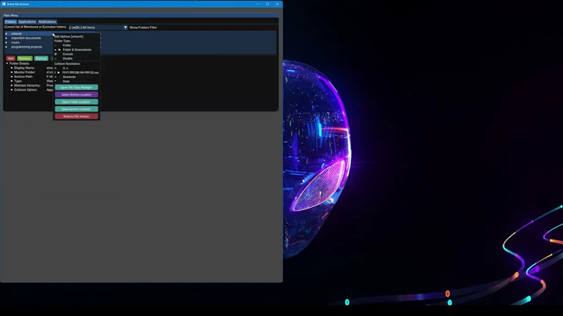 Active File Archiver takes off  screenshot 1 (video preview)