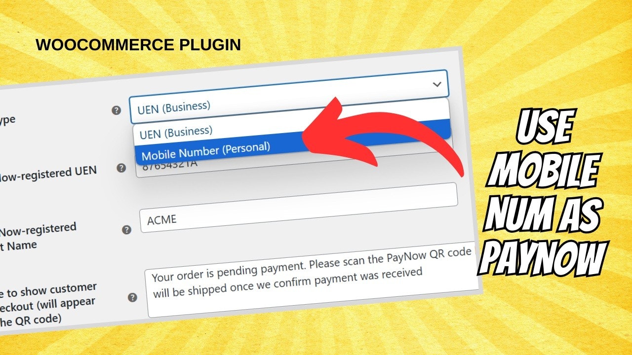 Singapore PayNow QR Code Generator gallery image