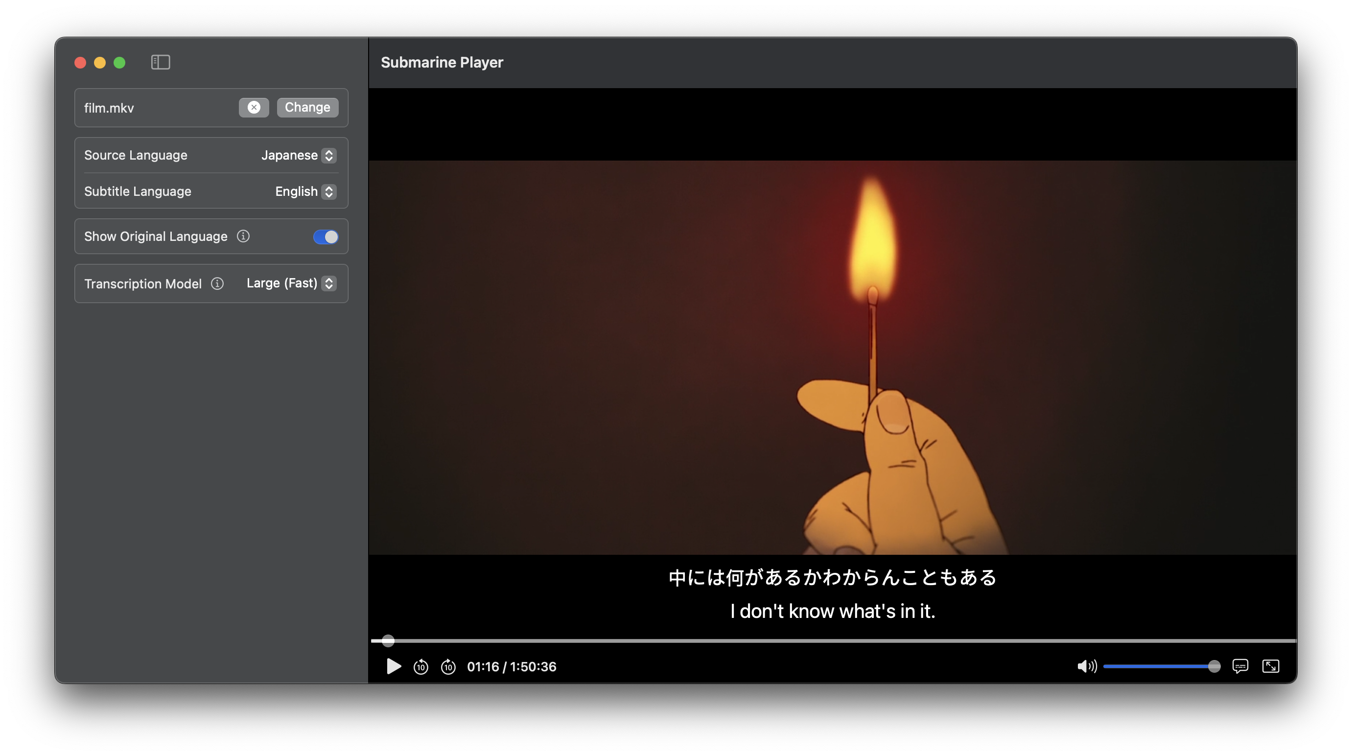 Submarine Player media 2