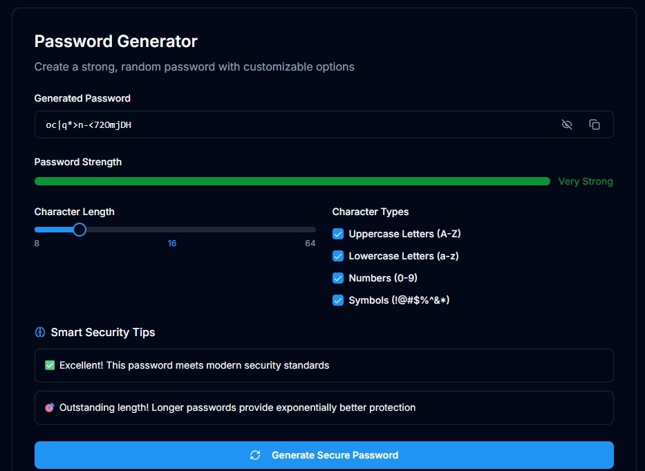 Média Securekeyforge - Générer des mots de passe solides et vérifier les violations gratuitement 1