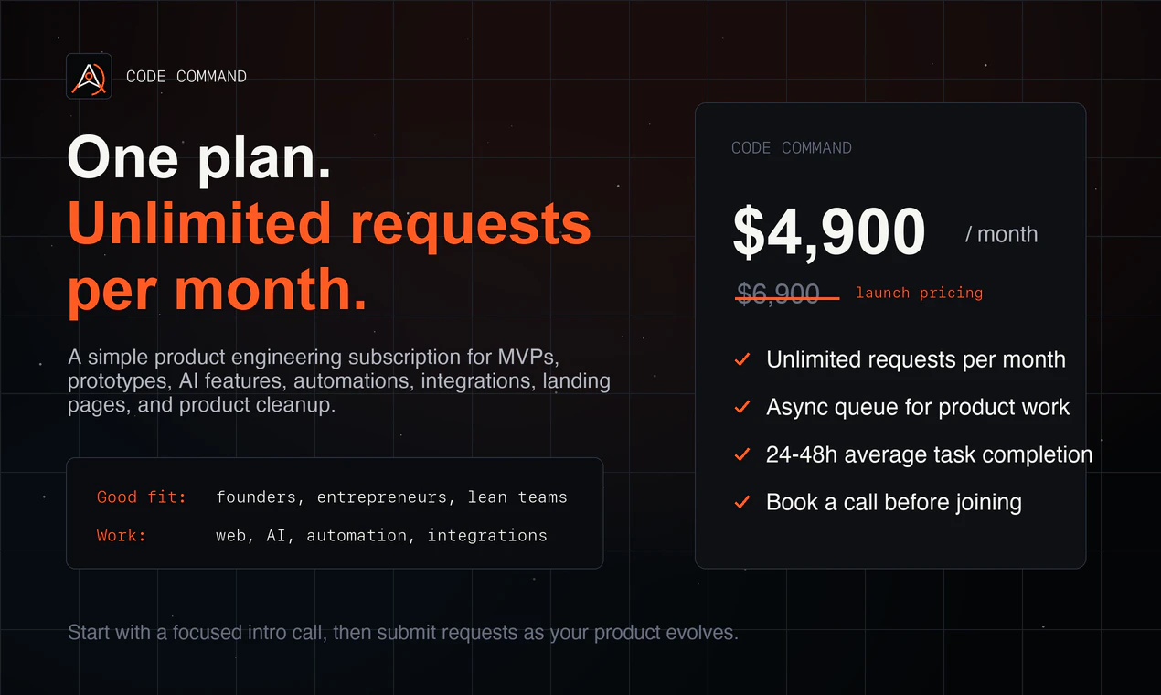 Code Command screenshot 1
