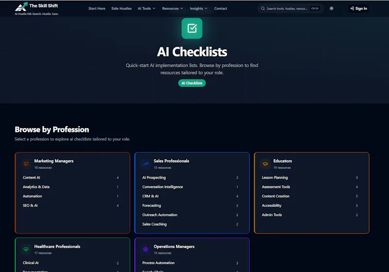 https://theskillshift.com screenshot 12