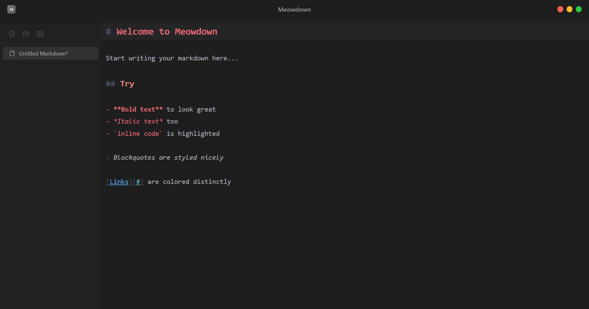 Meowdown - Screenshot 2 showing product features and functionality