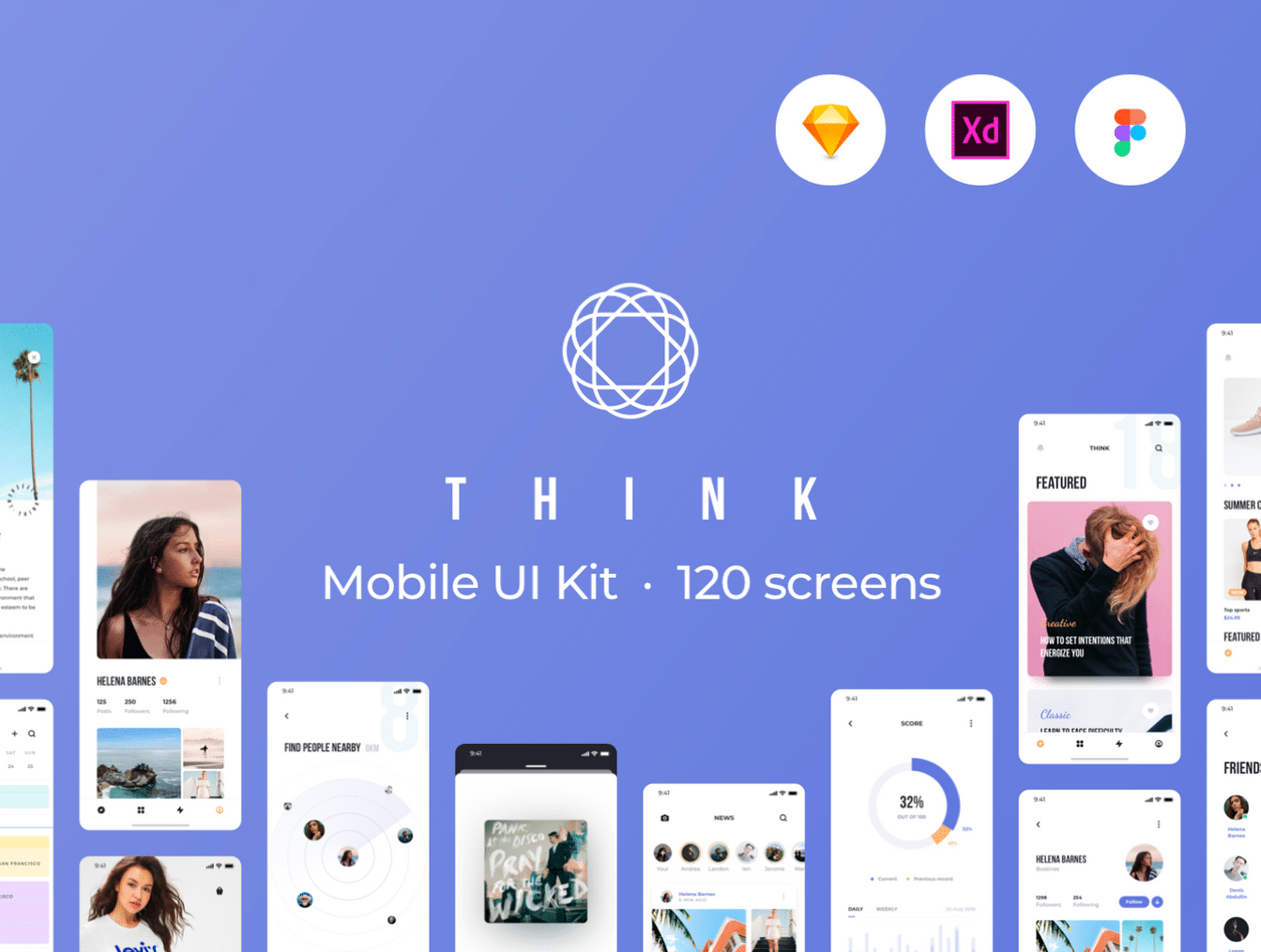 Think Mobile UI Kit gallery image