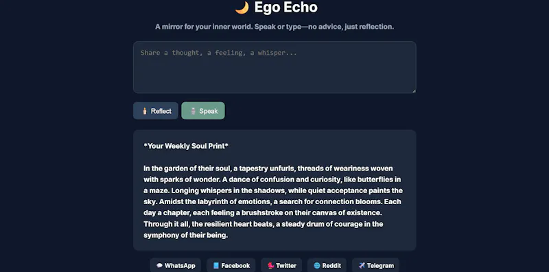 Ego Echo screenshot 3
