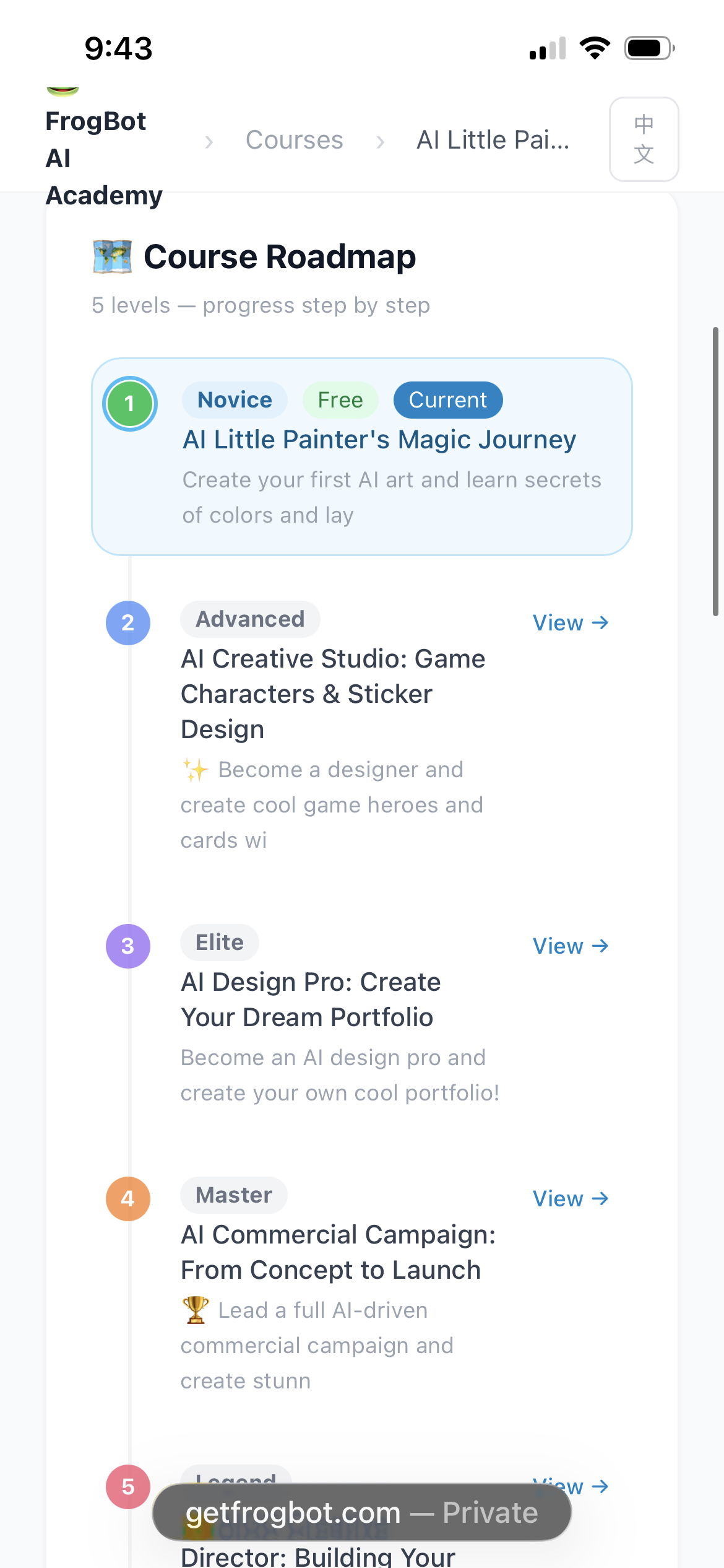 FrogBot AI Academy gallery image