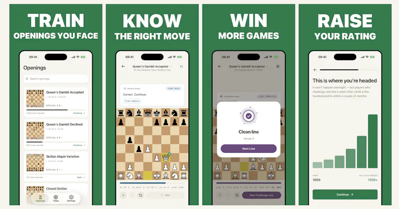 Chess Opening Trainer — Chessmate screenshot 2