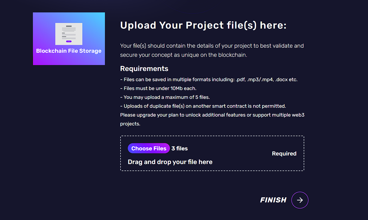 W3Safe - Proteggi le tue idee e file sulla blockchain gratuitamente media 7
