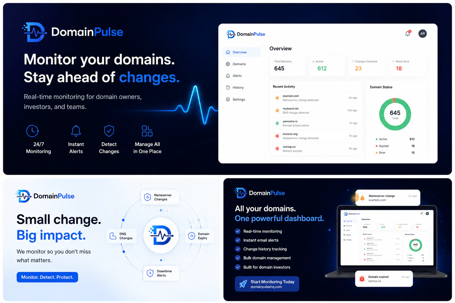 DomainPulse — Domain Monitoring gallery image
