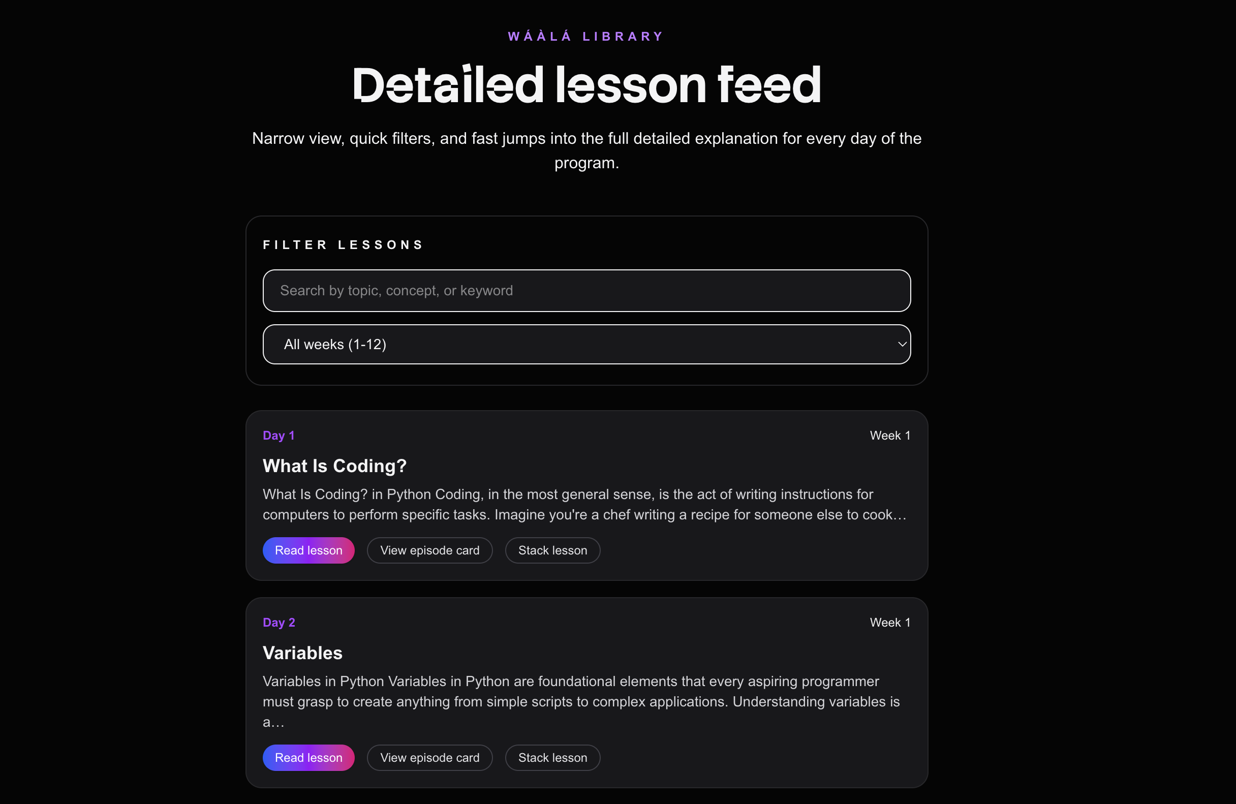 Wáàlá gallery image