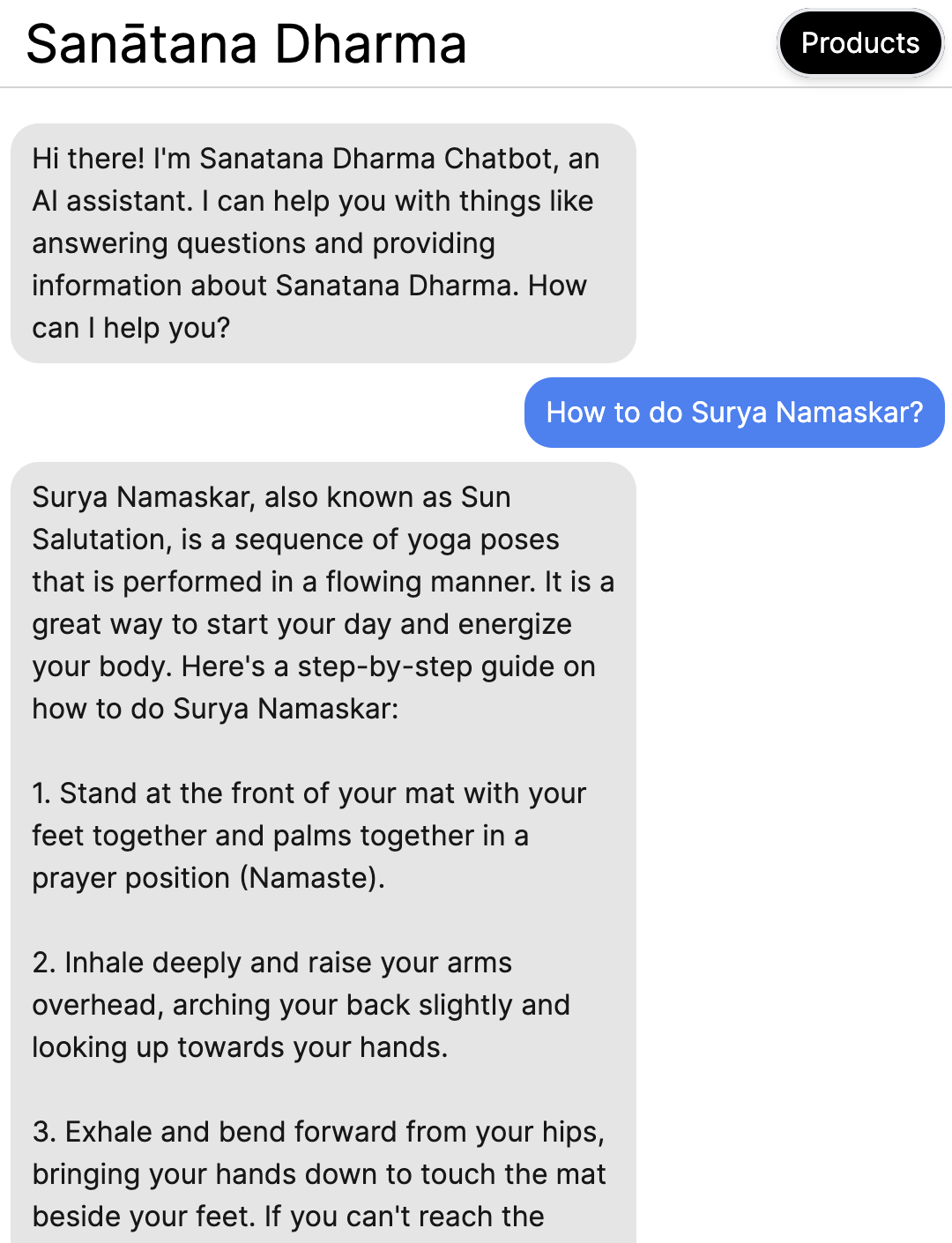 Mídia 4 de SanatanaDharma.xyz - Sanatana dharma chatbot: revelando nossa rica herança 🕉️