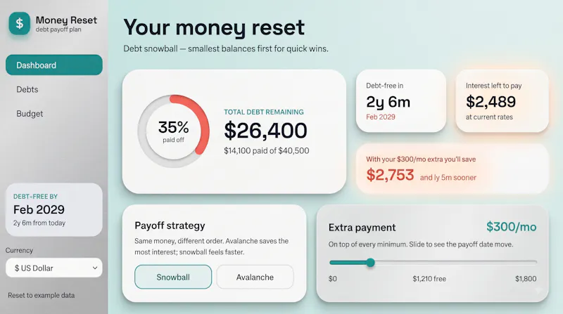 Money Reset screenshot 2