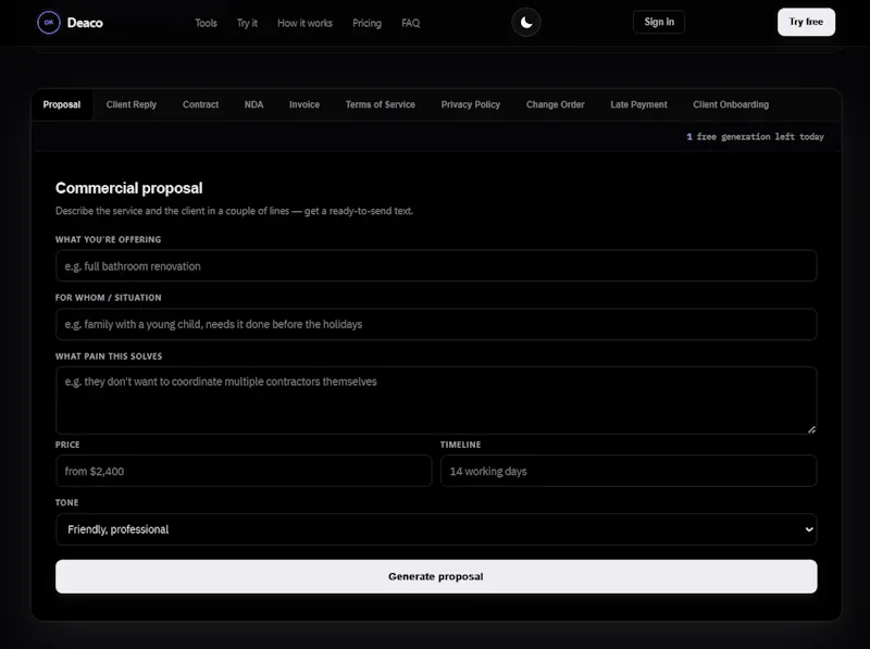 Deaco  screenshot 4